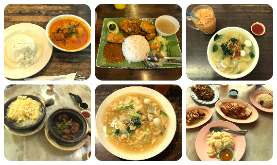 the local food in Malaysia