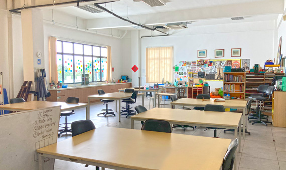 クレセンドヘルプインターナショナルスクールアートルーム