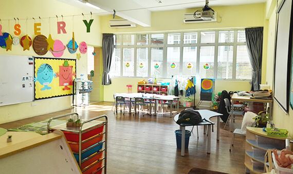 インビクタスインターナショナルスクール スプリングヒルズ校ナーサリー用ルーム